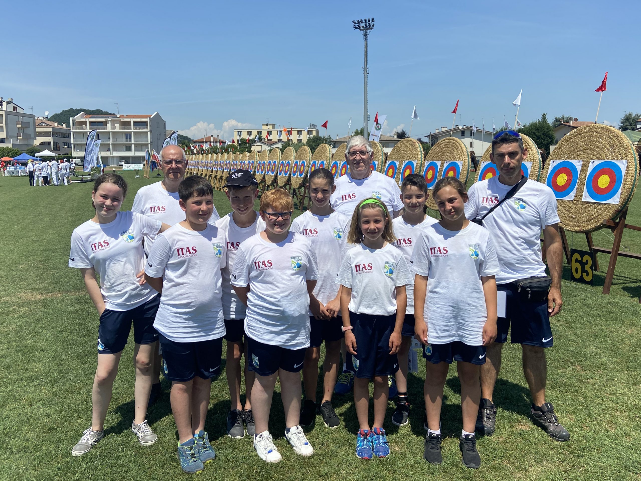 I piccoli scoprono le gare nazionali, Castel Belfort ospita i campionati provinciali campagna